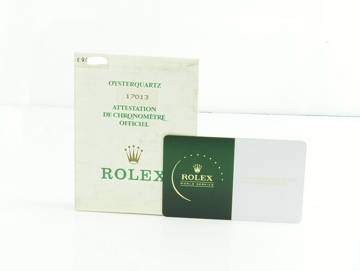 Rolex Datejust Oysterquarz 36 mm Stahl/Gold 17013