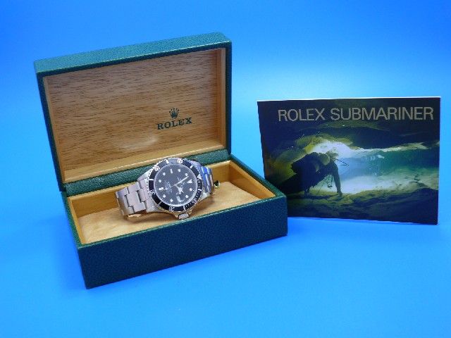Rolex Submariner Date 16610 Tritrum Zifferblatt + Zeiger