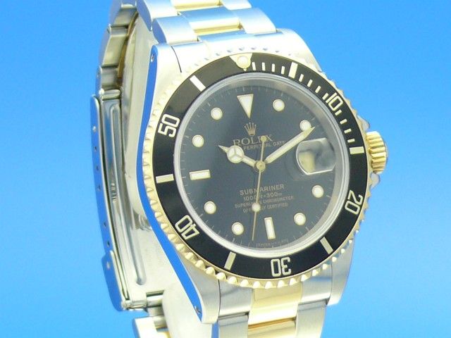 Rolex Submariner Date 16613 Stahl/Gold