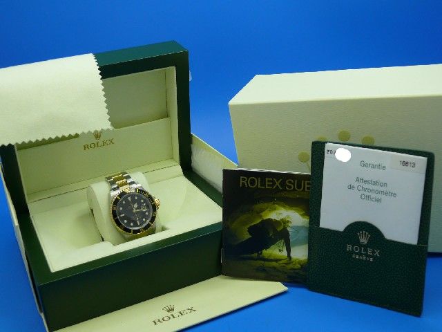 Rolex Submariner Stahl/Gold 16613