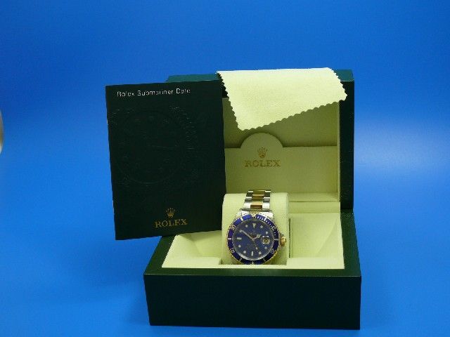 Rolex Submariner Date 16613 Stahl/Gold