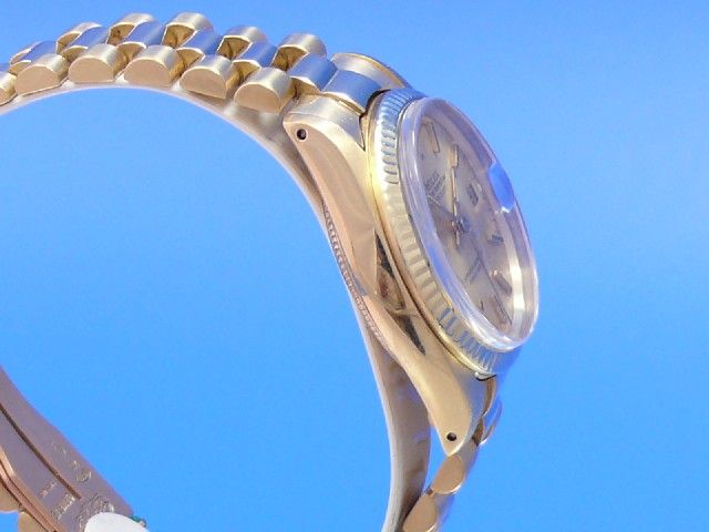 Rolex Datejust 31mm Medium 18K Gelbgold