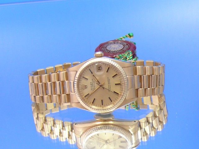 Rolex Datejust 31mm Medium 18K Gelbgold