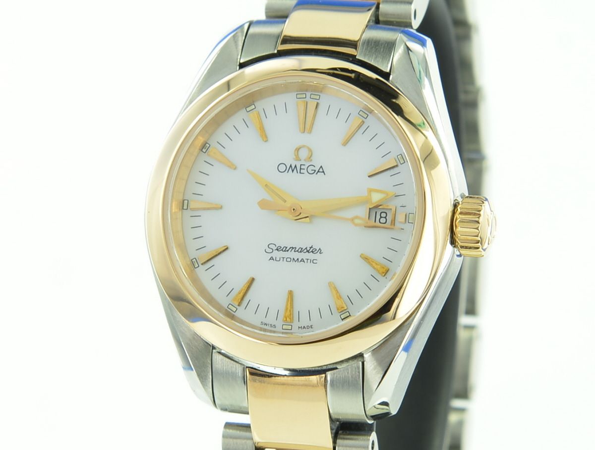 Omega Seamaster Aqua-Terra Lady Stahl/Ros�gold