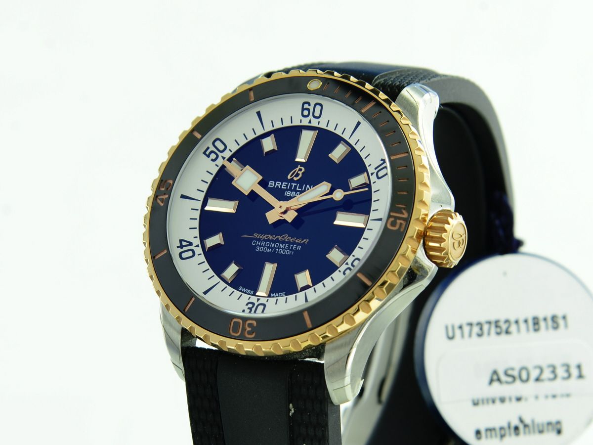 Breitling Superocean Automatic 42 Stahl/Ros�gold U17375