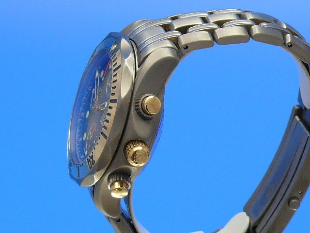 Omega Seamaster Diver 300 Chrono Titan/Rosgold