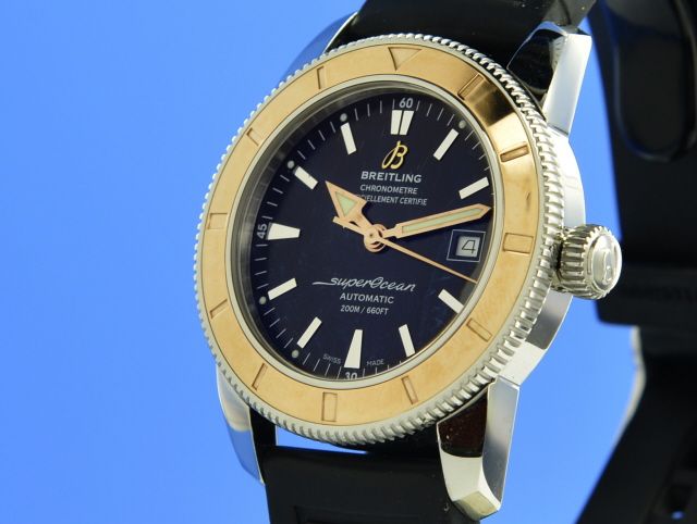 Breitling Superocean Heritage 42 Stahl/ Rosgold