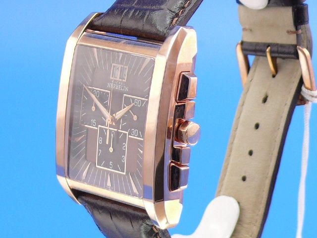 Michel Herbelin Kharga Herren Chrono Rotgold UVP.695
