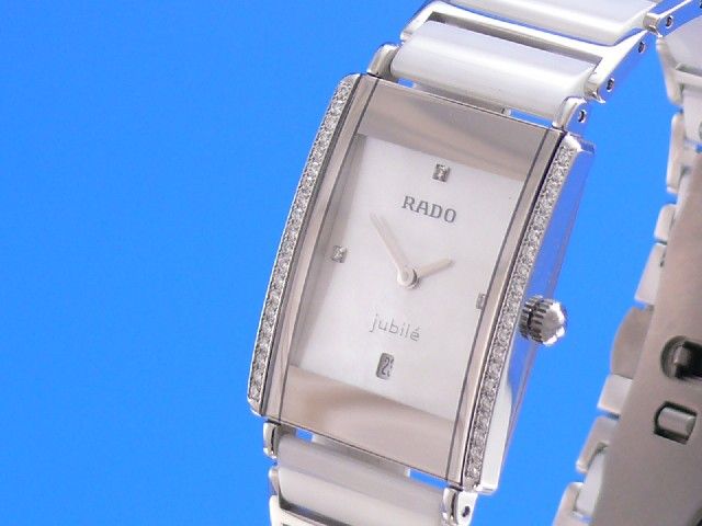 RADO LADY JUBILE DIASTAR CERAMICA / STAHL DIAMANTEN