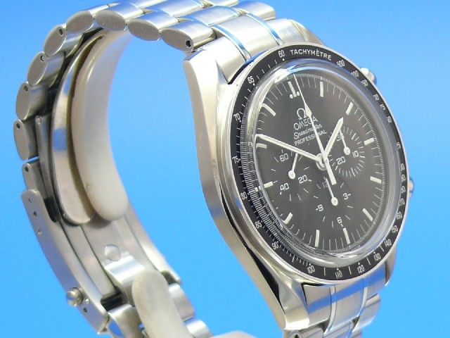 Omega Speedmaster Moonwatch Saphirglas/Glasboden