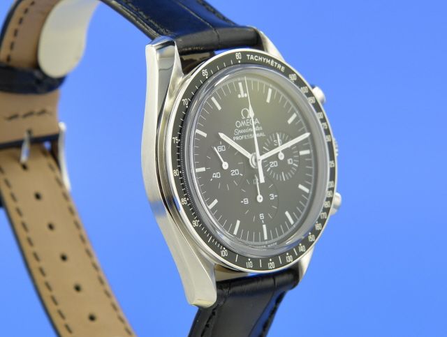 Omega Speedmaster Moonwatch Saphirglas/Glasboden