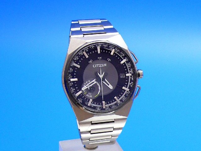 CITIZEN Funkuhr Satellite Titan Eco Drive Weltzeit