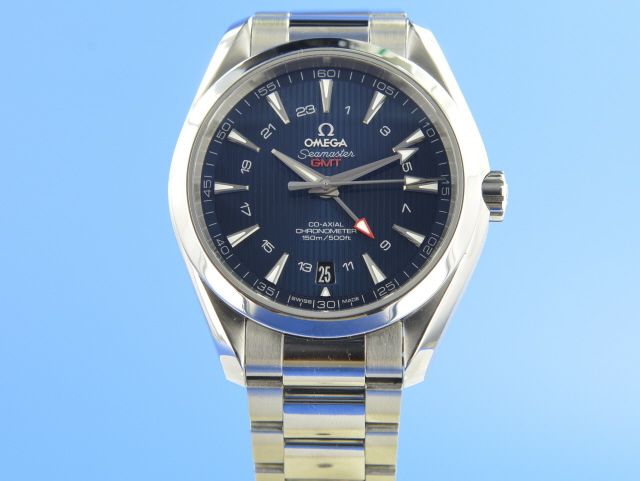 Omega Seamaster Aqua Terra 150M Co‑Axial GMT 43 mm