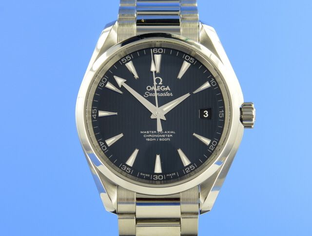 Omega Seamaster Aqua Terra 150M Co-Axial Blue Dail