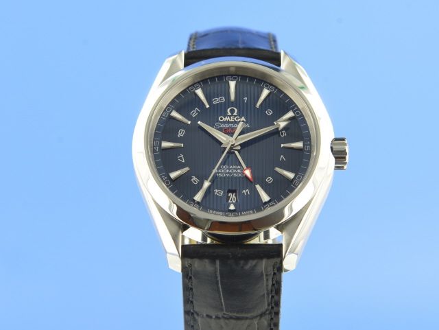 Omega Seamaster Aqua Terra 150M Co‑Axial GMT 43 mm