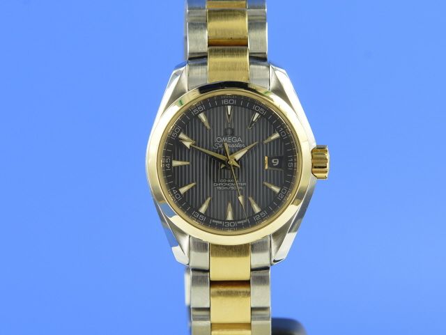 Omega Seamaster Aqua Terra Lady Co-Axial Automatik Stahl/Gold
