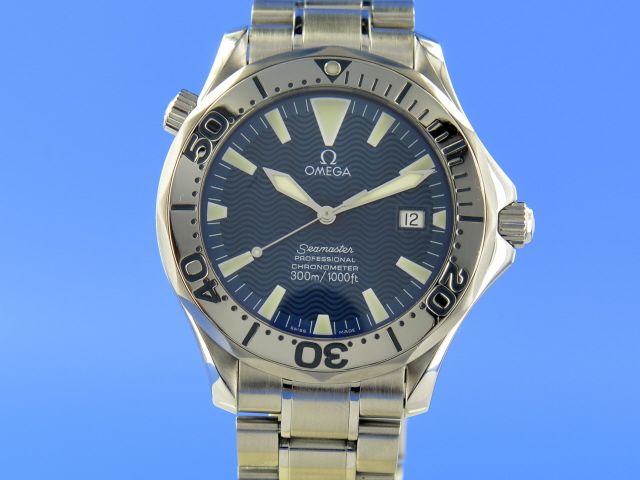 Omega Seamaster Diver 300M Blue Dial