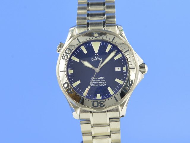 Omega Seamaster Diver 300M Blue Dial Automatik