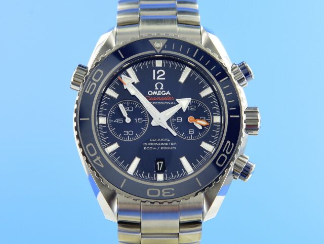 Omega Seamaster Planet Ocean 600M Co-Axial Chronograph Titan
