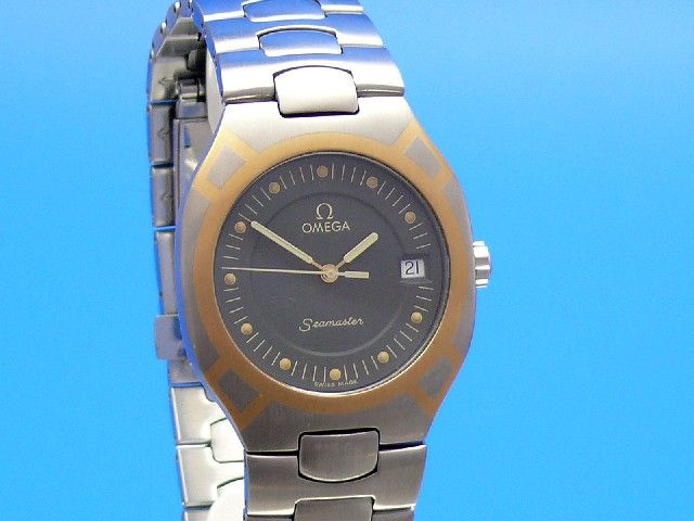 Omega Seamaster Titan/Gold Medium