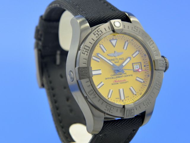 Breitling Avenger II Seawolf Blacksteel Limited Edition