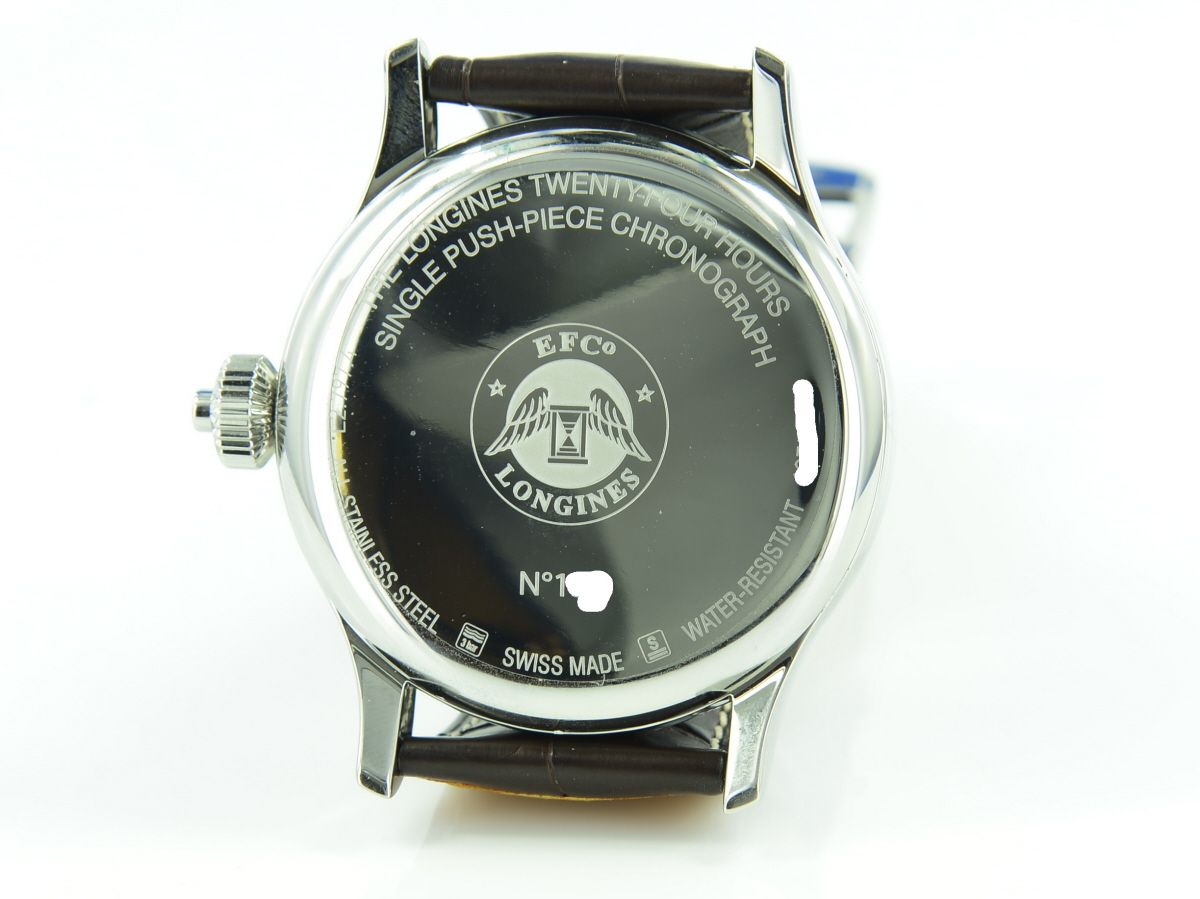 Longines Twenty-Four Hours Single Pusher Chronograph L2.797.4