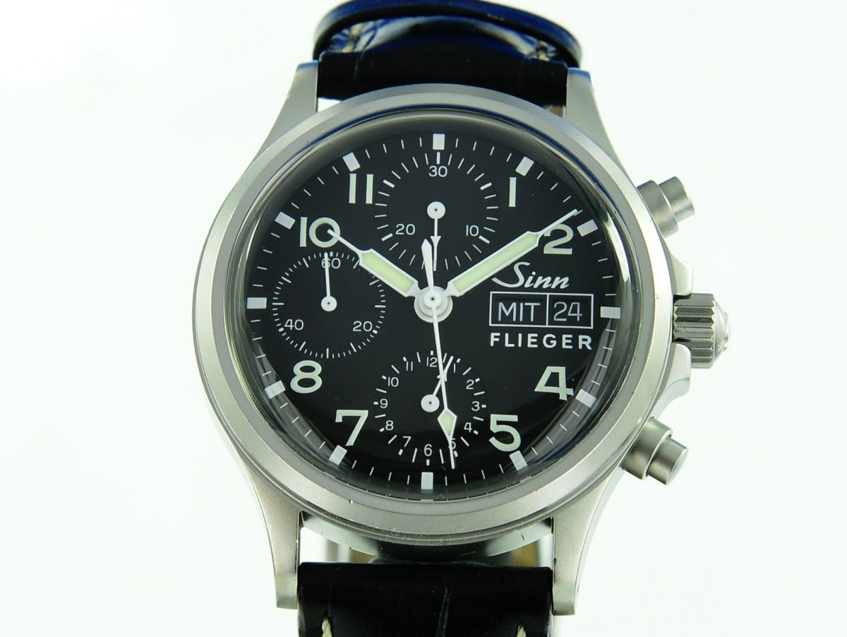 Sinn 356 Flieger St 38,5 mm Chronograph Automatik