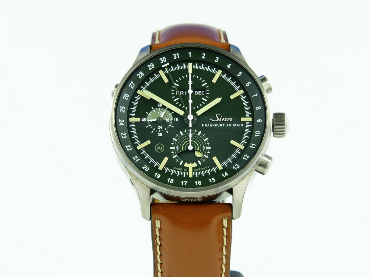 Sinn Jagduhr 3006 Chronograph mit Mondlichtanzeige
