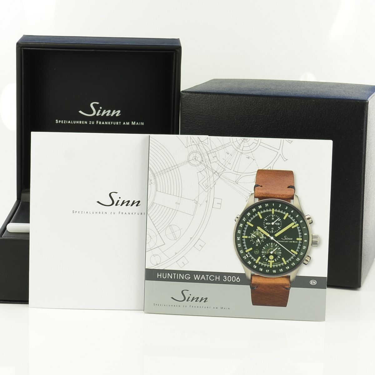 Sinn Jagduhr 3006 Chronograph mit Mondlichtanzeige