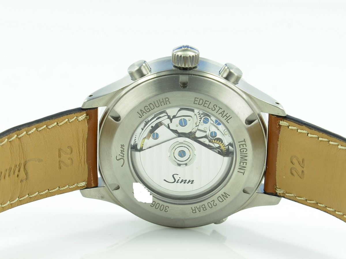 Sinn Jagduhr 3006 Chronograph mit Mondlichtanzeige