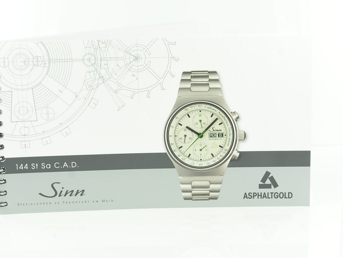 Sinn x Asphaltgold Modell 144 St Sa C.A.D.