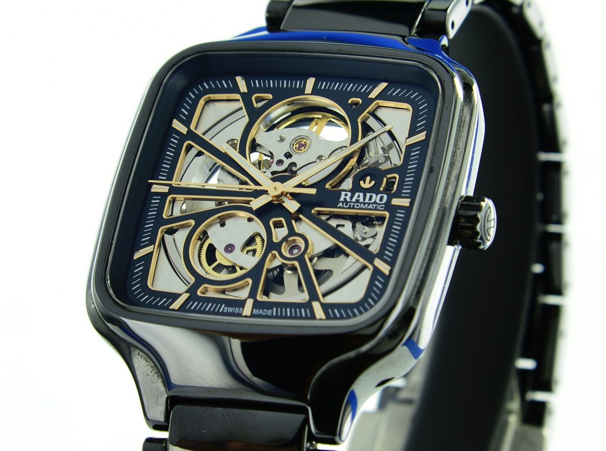 Rado True Square Automatic Open Heart Skelettuhr