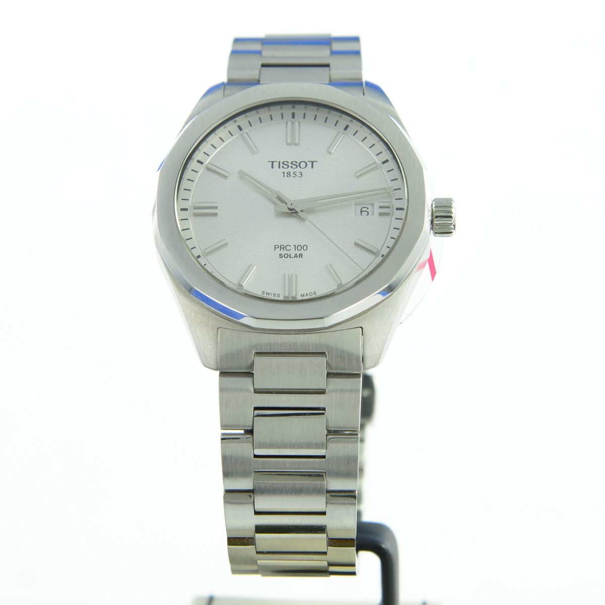 Tissot PRC 100 Solar 39mm Silber Quartz