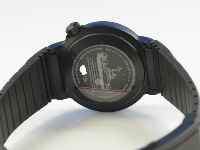 Mhle Glashtte S.A.R. Rescue-Timer Sonderedition DGzRS Hamburg 150 St.