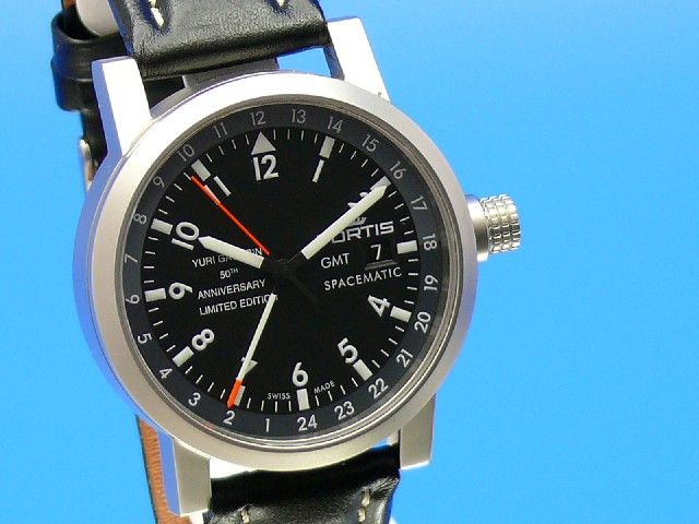 Fortis Spacematic GMT YURI GAGARIN Limitierte Edition 300 Exm.