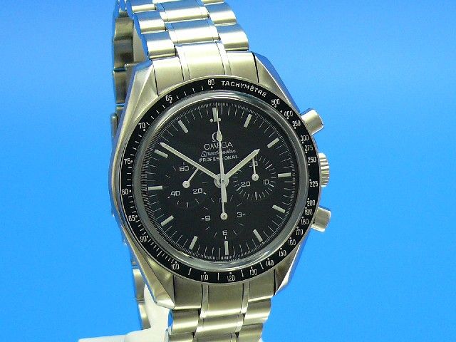 Omega Speedmaster Moonwatch Saphirglas/Glasboden