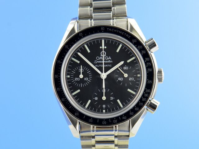 Omega Speedmaster Reduced Sapirglas