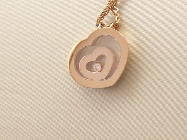 Chopard Happy Spirit Anhnger+Kette 18K RG UVP.2.870 