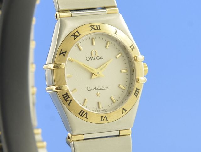 Omega Constellation Lady Stahl/Gold