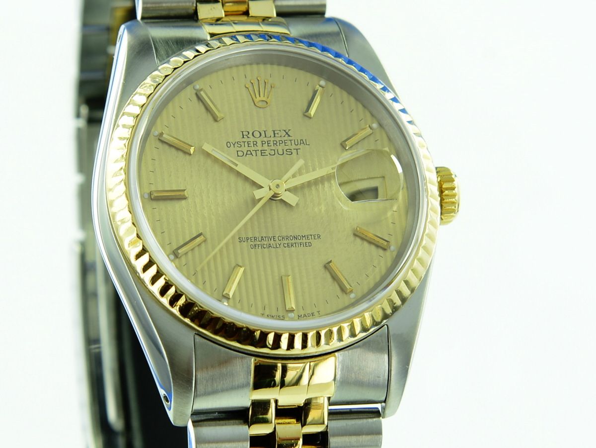 Rolex Datejust 36 mm Stahl/Gold