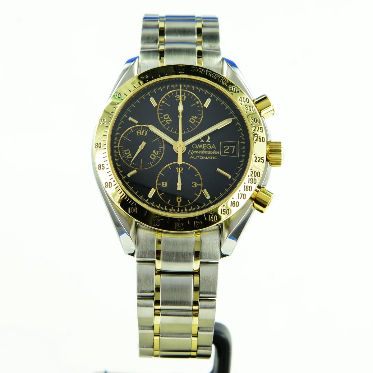 Omega Speedmaster Chronograph Stahl/Gold