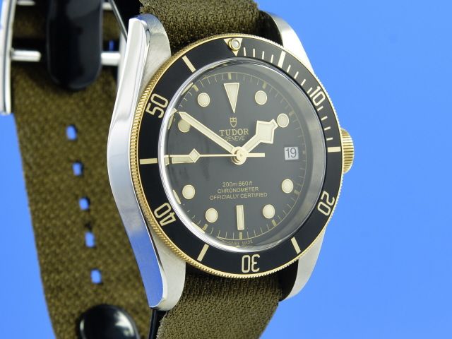 Tudor Black Bay Stahl / Gold