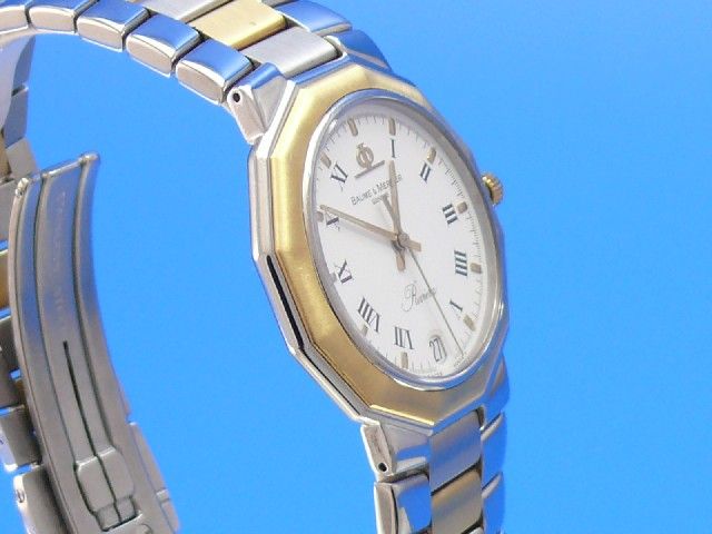 Baume&Mercier Riviera Stahl/Gold