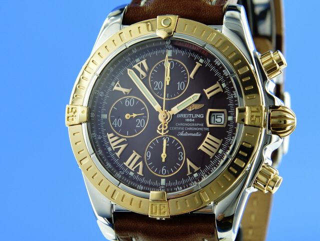 Breitling Chronomat Evolution Stahl/Gold