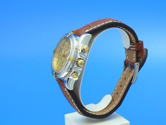 Breitling Cockpit Chrono Stahl/Gold
