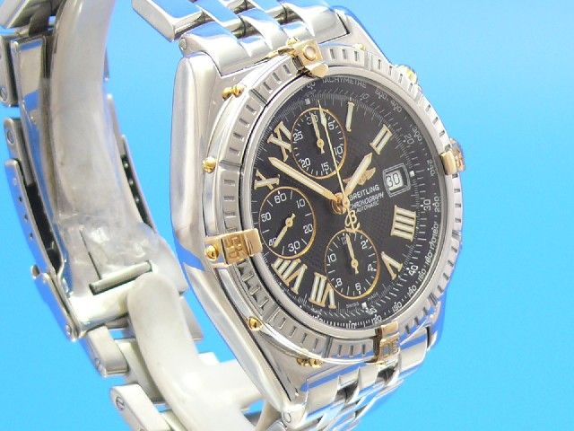 Breitling Windrider Crosswind Stahl/Gold