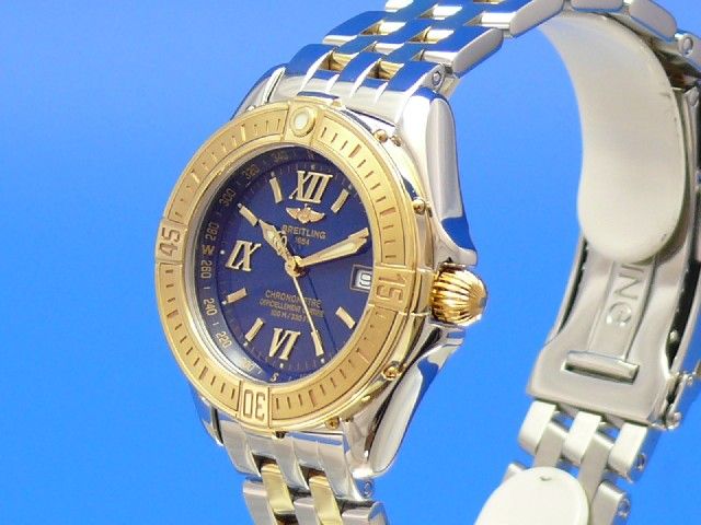 Breitling Windrider Lady B-Class Stahl/Gold