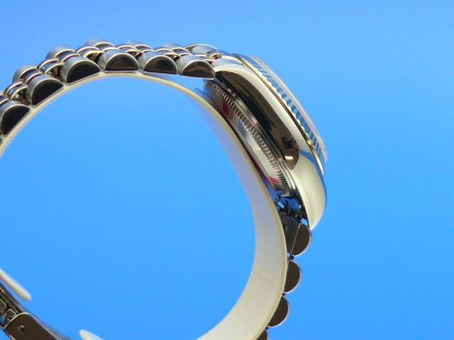 Rolex Lady-Datejust Stahl/Gold Brillant Zifferblatt
