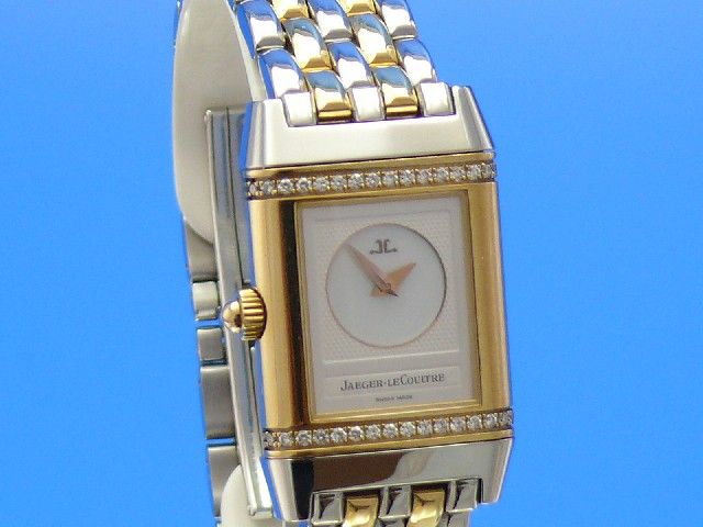 Jaeger Le Coultre Reverso Duetto Stahl/Gold Brillanten