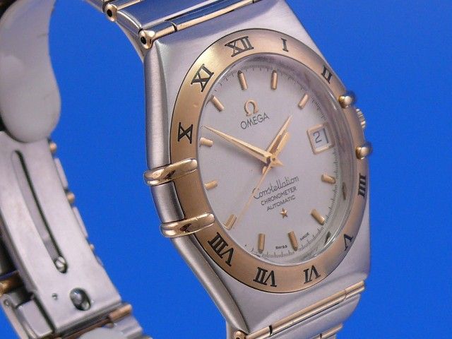 Omega Constellation 35mm Stahl/Gold Chronometer